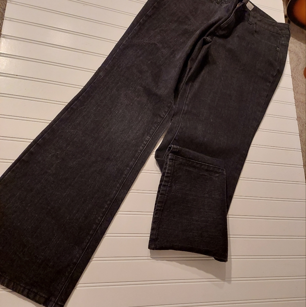Ruff Hewn size 12 black boot cut jeans NWOT